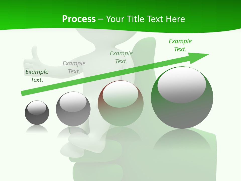 Render Hand Isolated PowerPoint Template