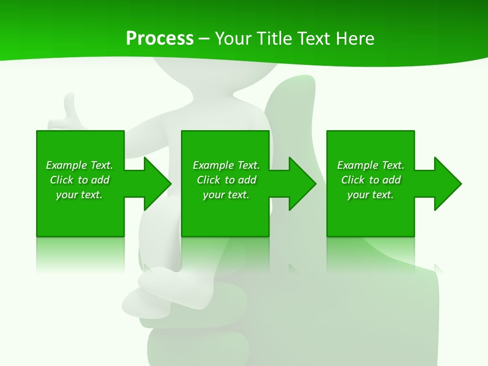 Render Hand Isolated PowerPoint Template