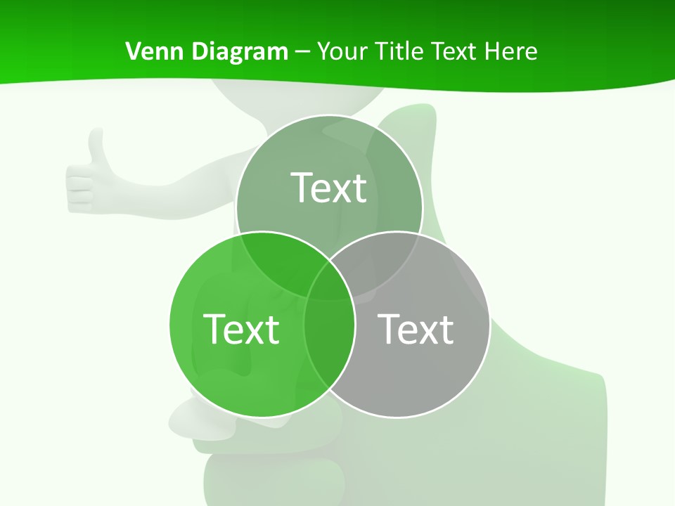 Render Hand Isolated PowerPoint Template