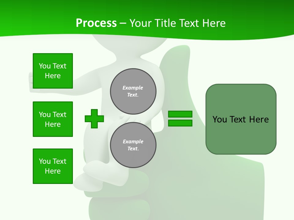 Render Hand Isolated PowerPoint Template