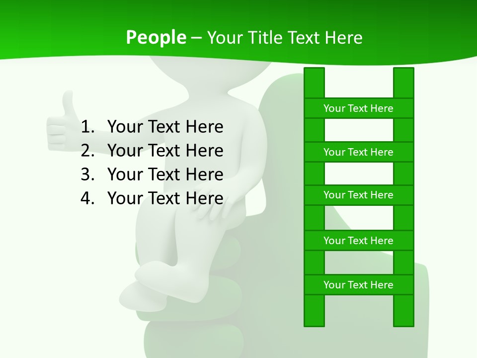 Render Hand Isolated PowerPoint Template