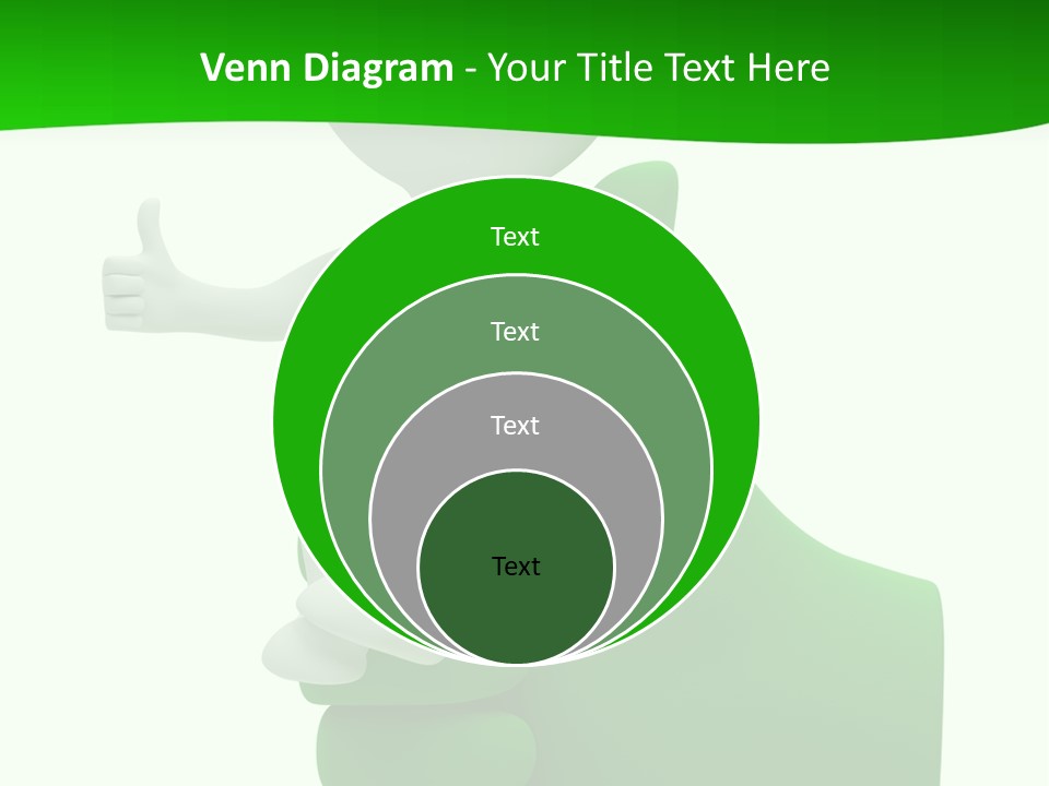 Render Hand Isolated PowerPoint Template
