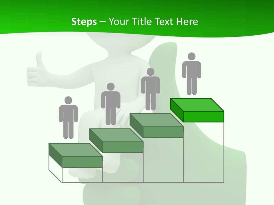 Render Hand Isolated PowerPoint Template