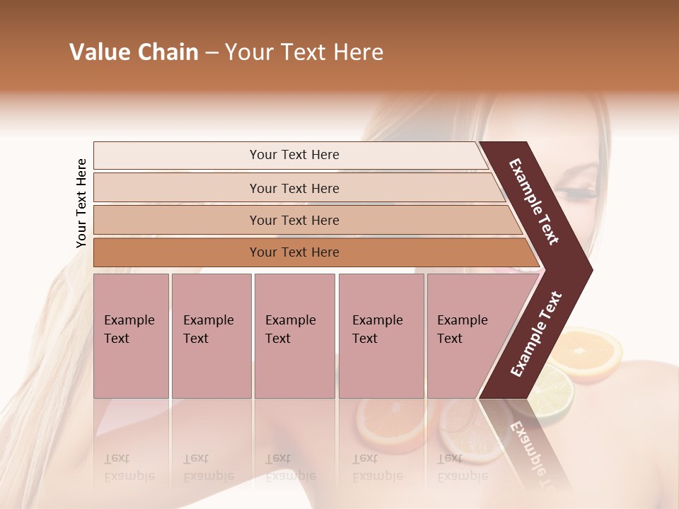 Health Vitamin Skin PowerPoint Template