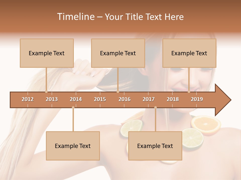 Health Vitamin Skin PowerPoint Template
