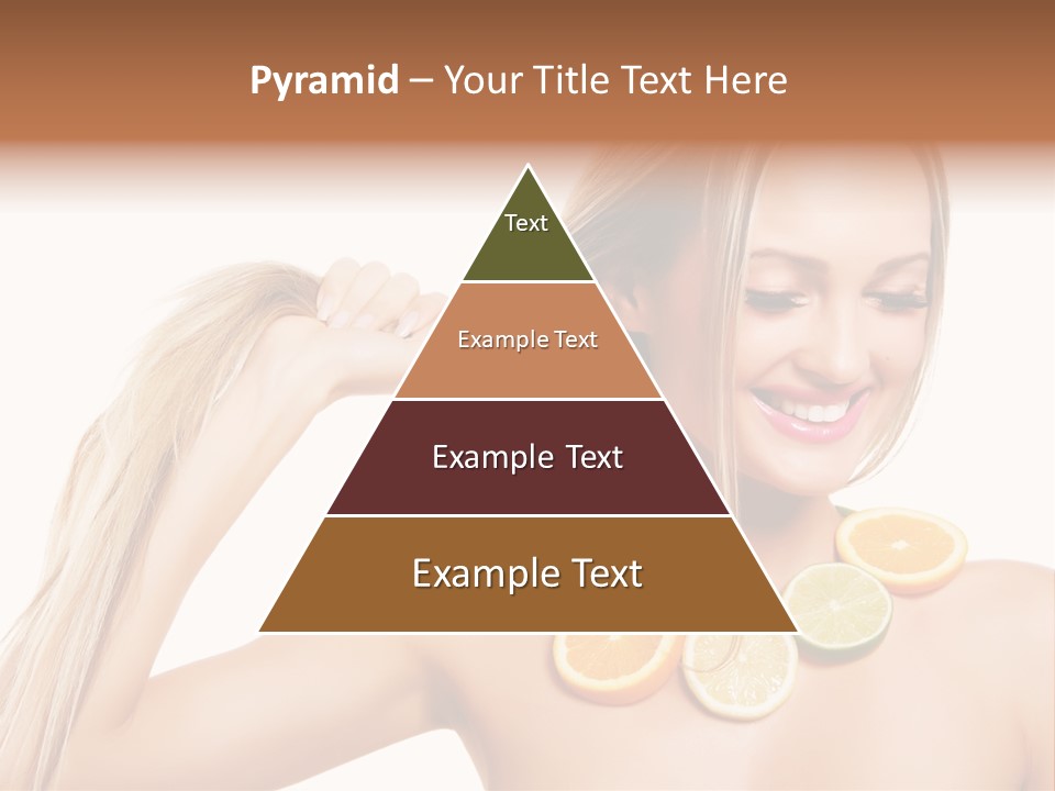 Health Vitamin Skin PowerPoint Template