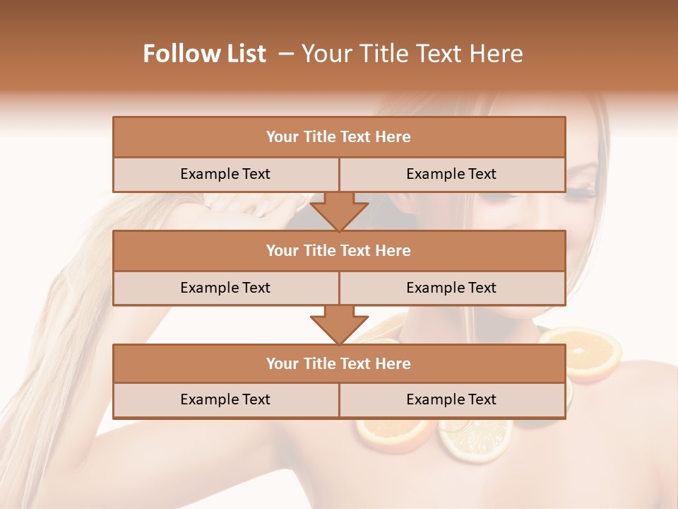 Health Vitamin Skin PowerPoint Template