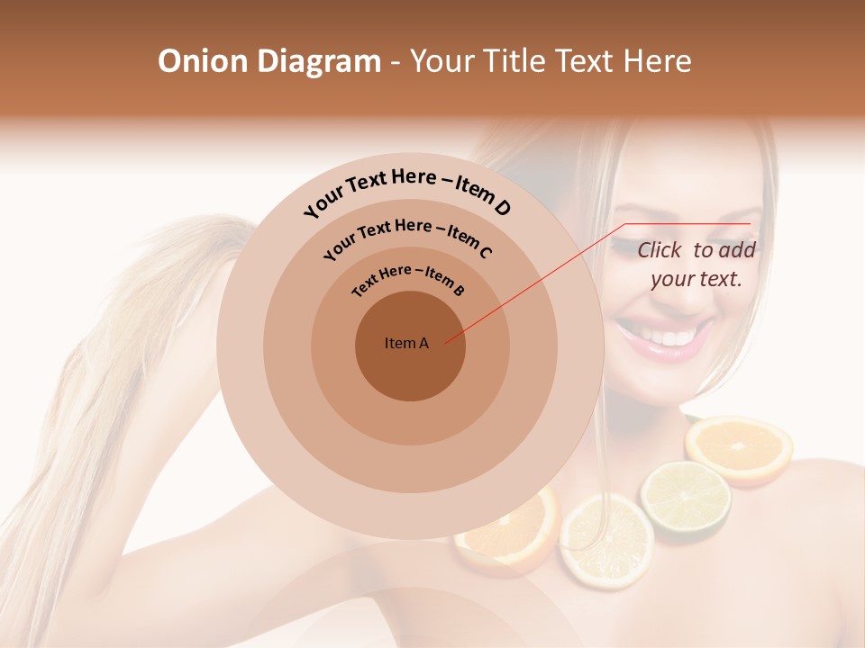 Health Vitamin Skin PowerPoint Template