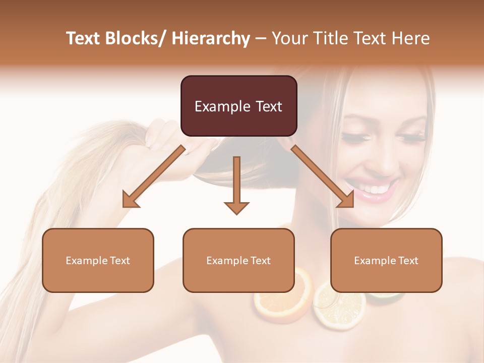 Health Vitamin Skin PowerPoint Template