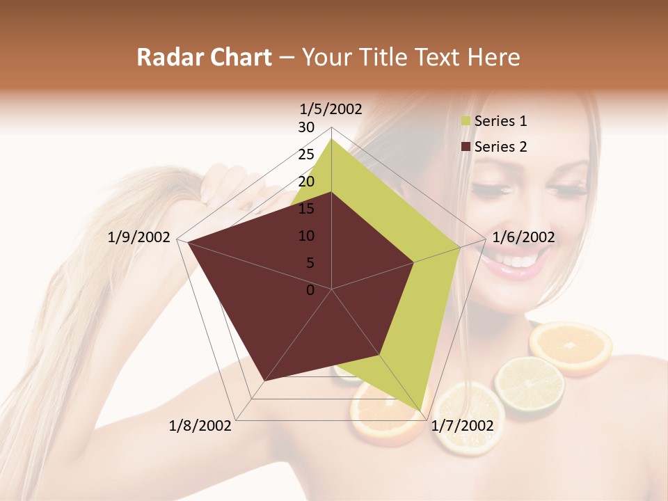 Health Vitamin Skin PowerPoint Template