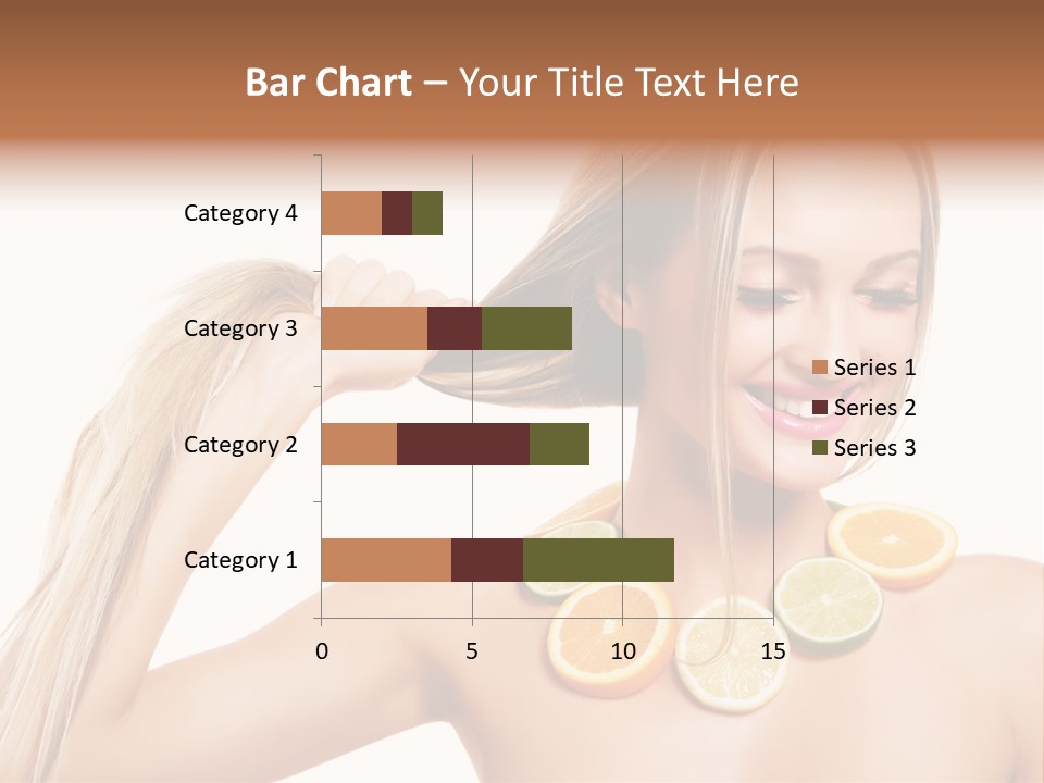 Health Vitamin Skin PowerPoint Template