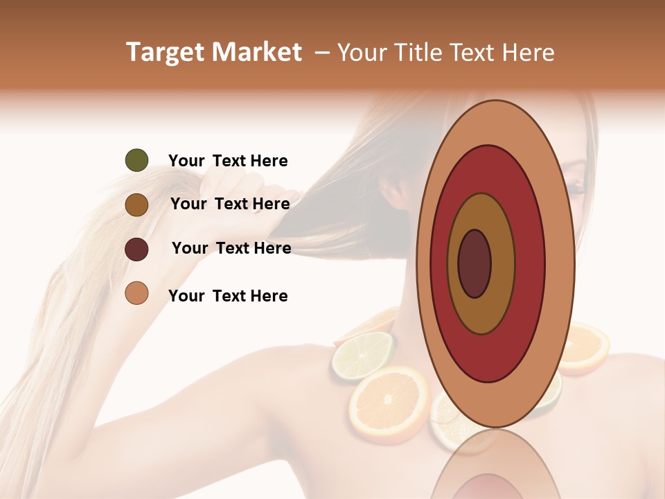 Health Vitamin Skin PowerPoint Template