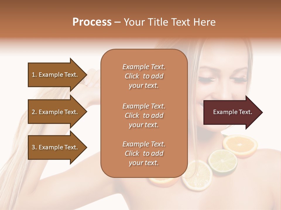 Health Vitamin Skin PowerPoint Template