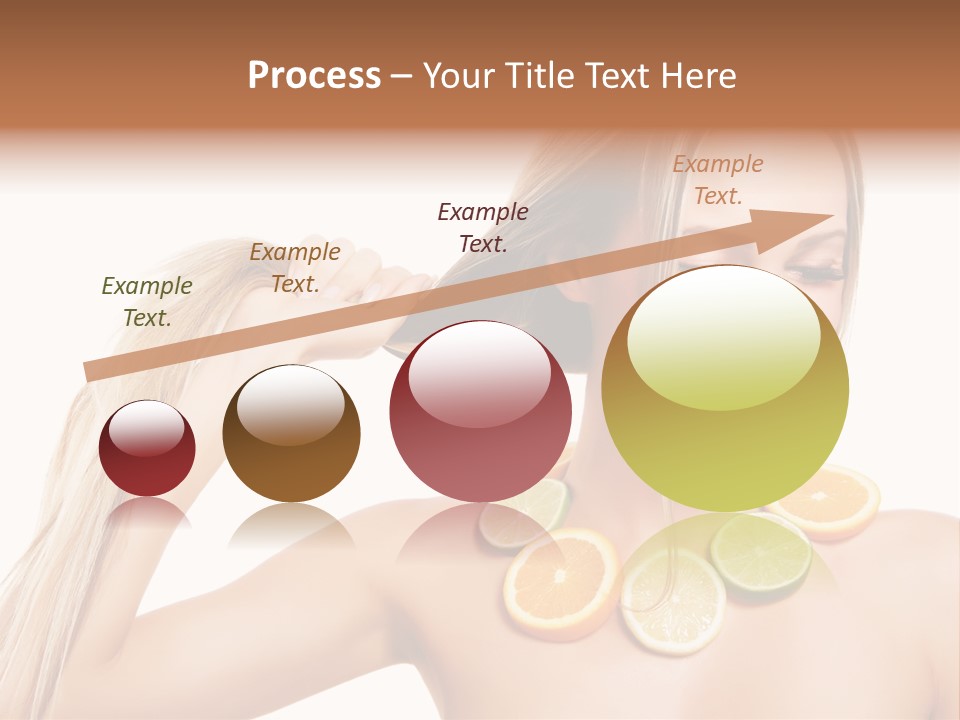 Health Vitamin Skin PowerPoint Template