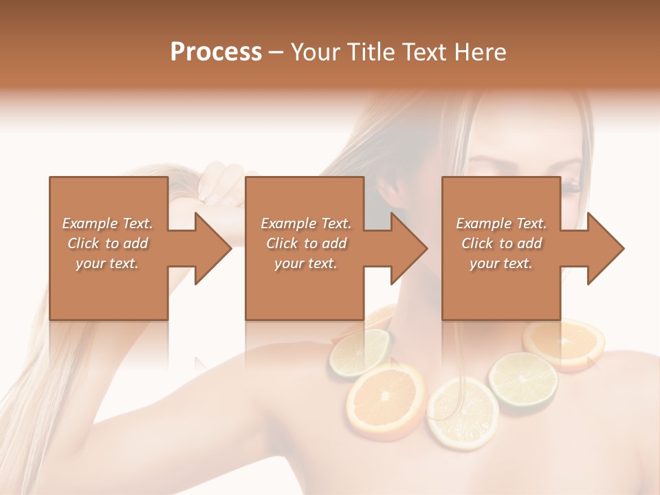 Health Vitamin Skin PowerPoint Template