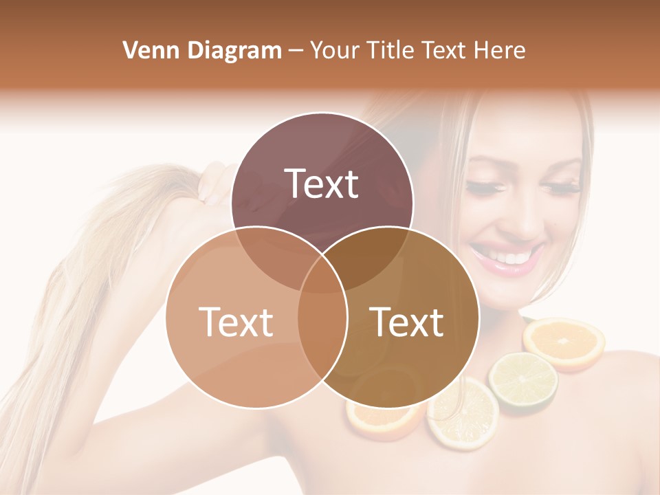 Health Vitamin Skin PowerPoint Template