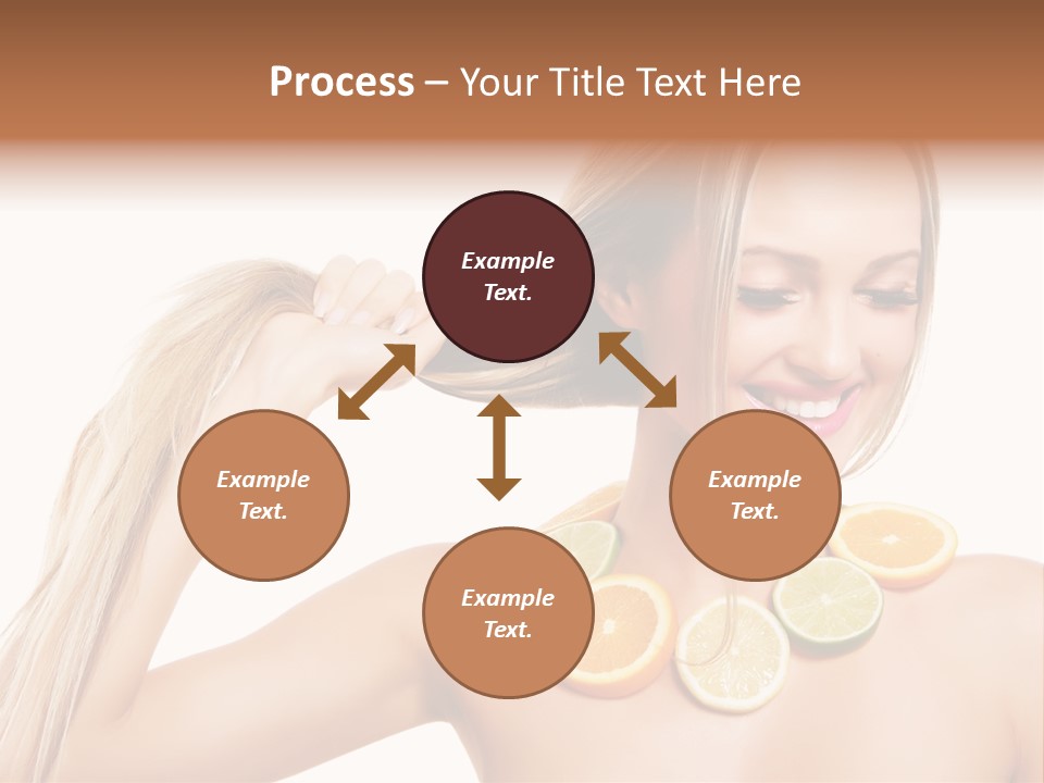 Health Vitamin Skin PowerPoint Template