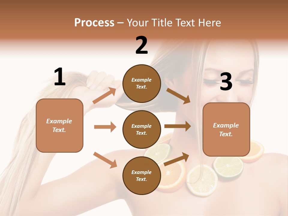 Health Vitamin Skin PowerPoint Template