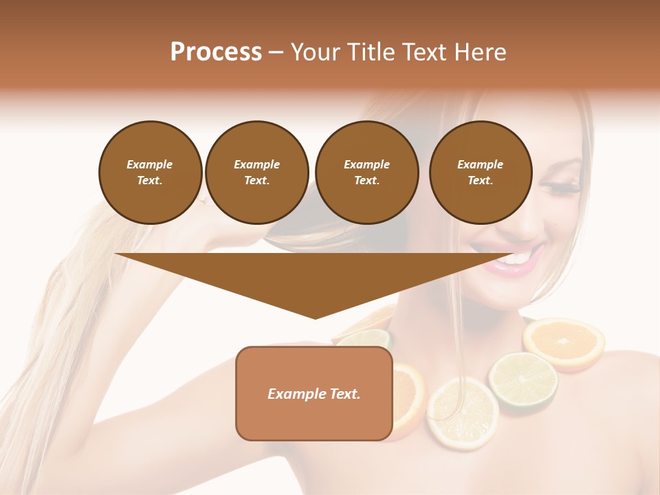Health Vitamin Skin PowerPoint Template