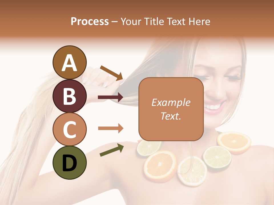 Health Vitamin Skin PowerPoint Template