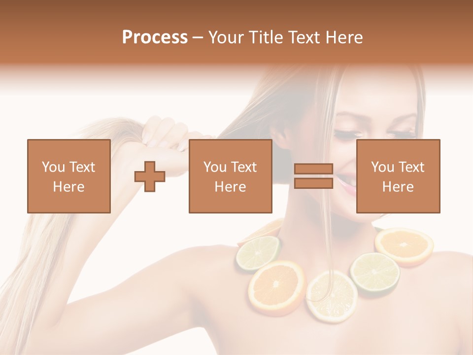 Health Vitamin Skin PowerPoint Template