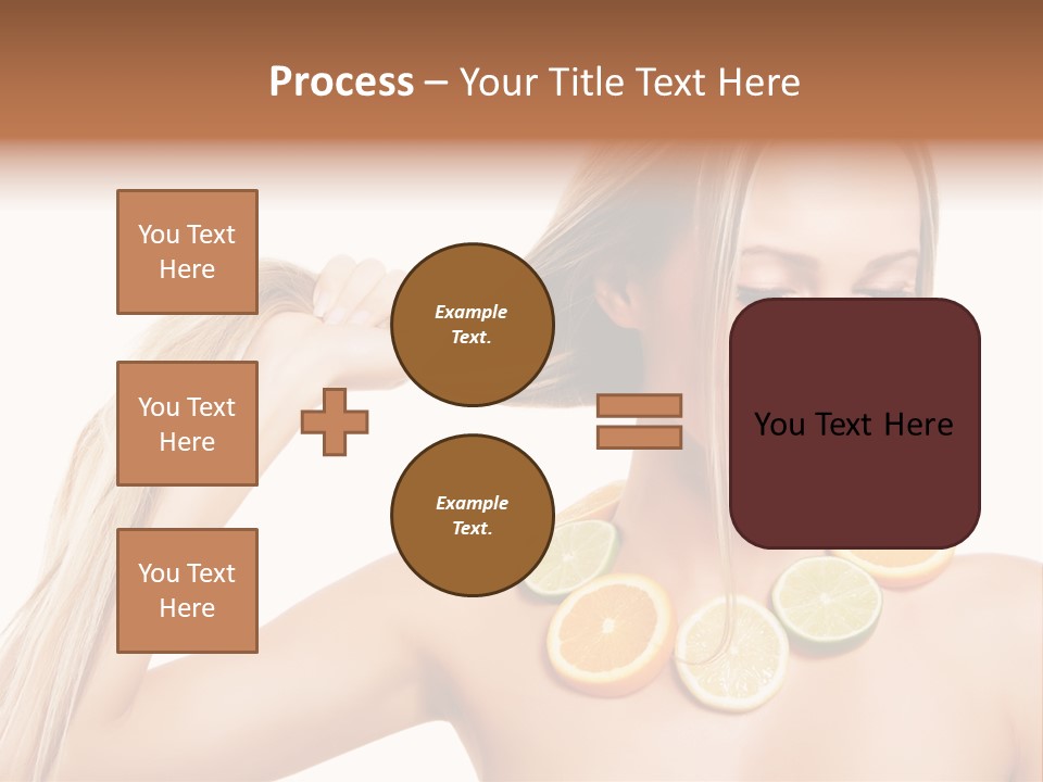 Health Vitamin Skin PowerPoint Template