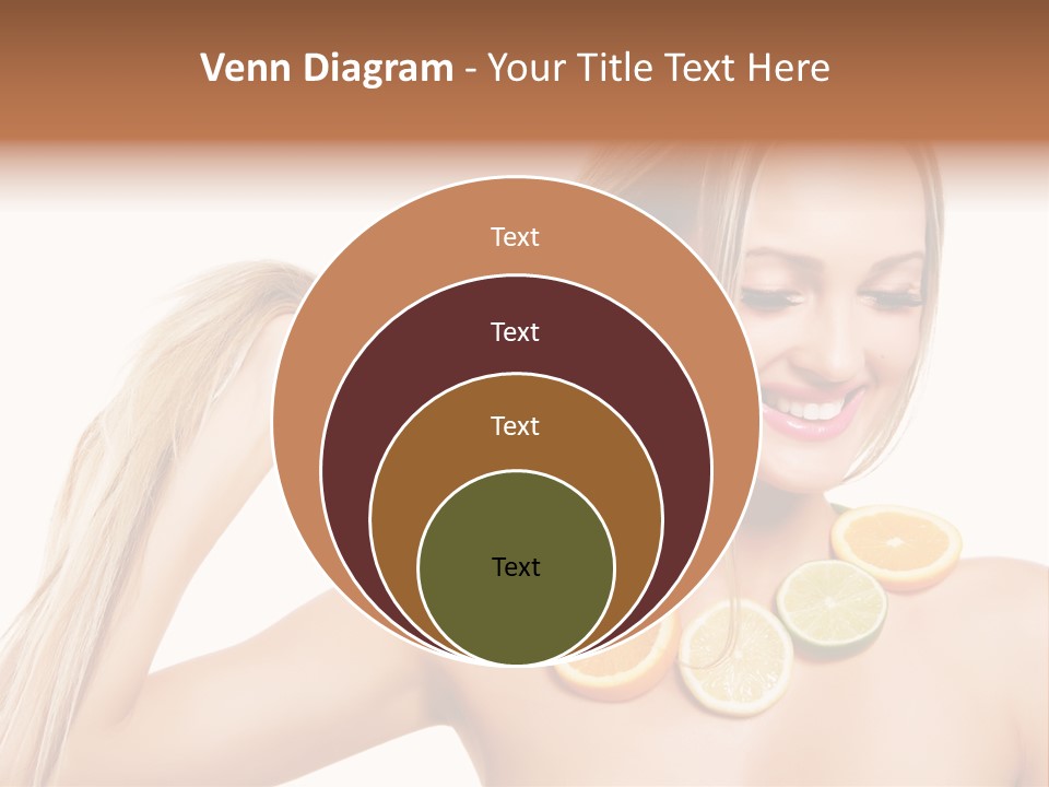 Health Vitamin Skin PowerPoint Template