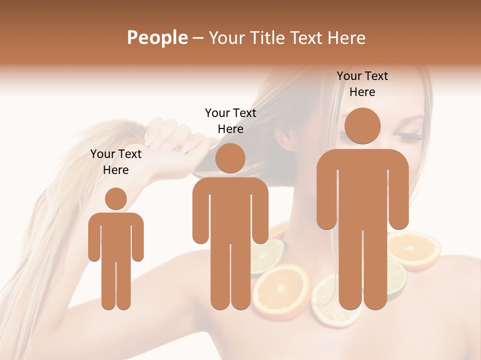 Health Vitamin Skin PowerPoint Template