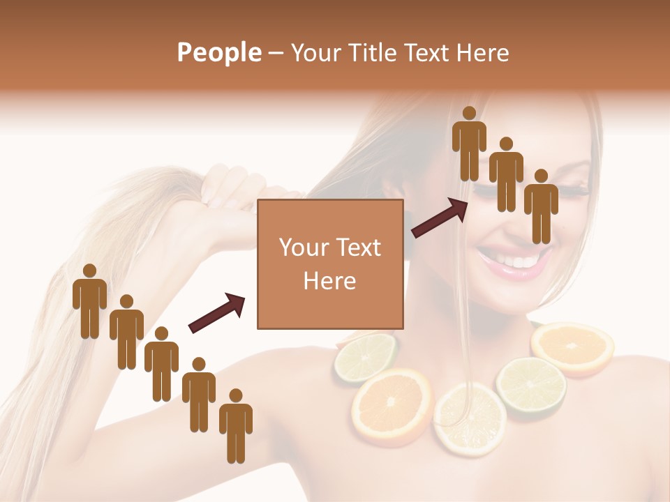 Health Vitamin Skin PowerPoint Template