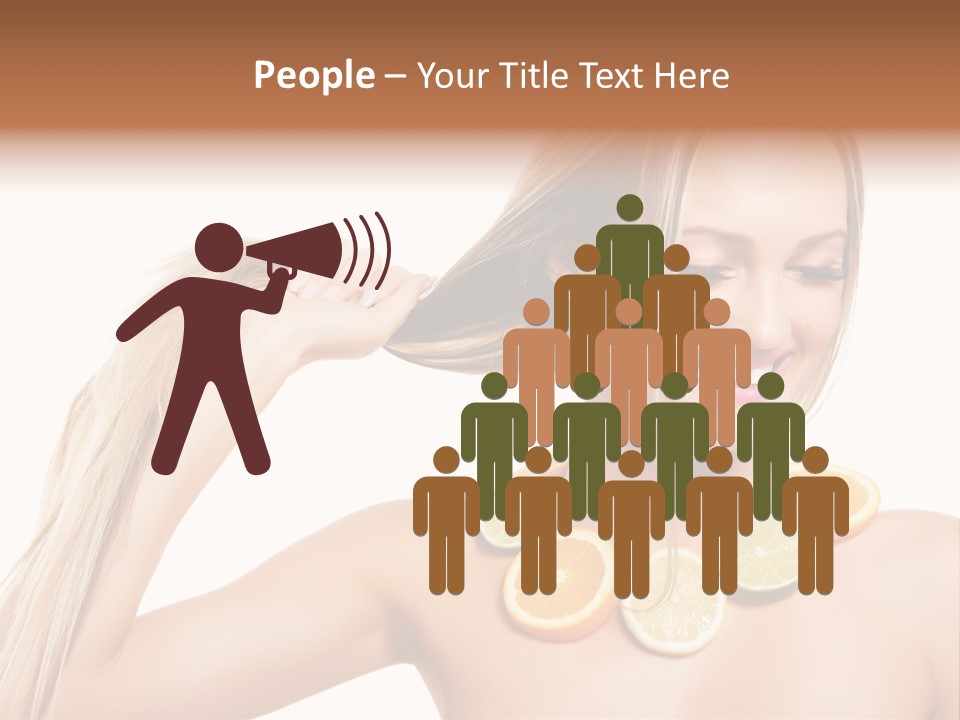 Health Vitamin Skin PowerPoint Template