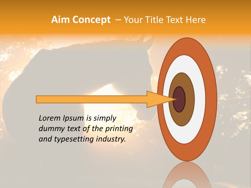 Bright Nose Ray PowerPoint Template