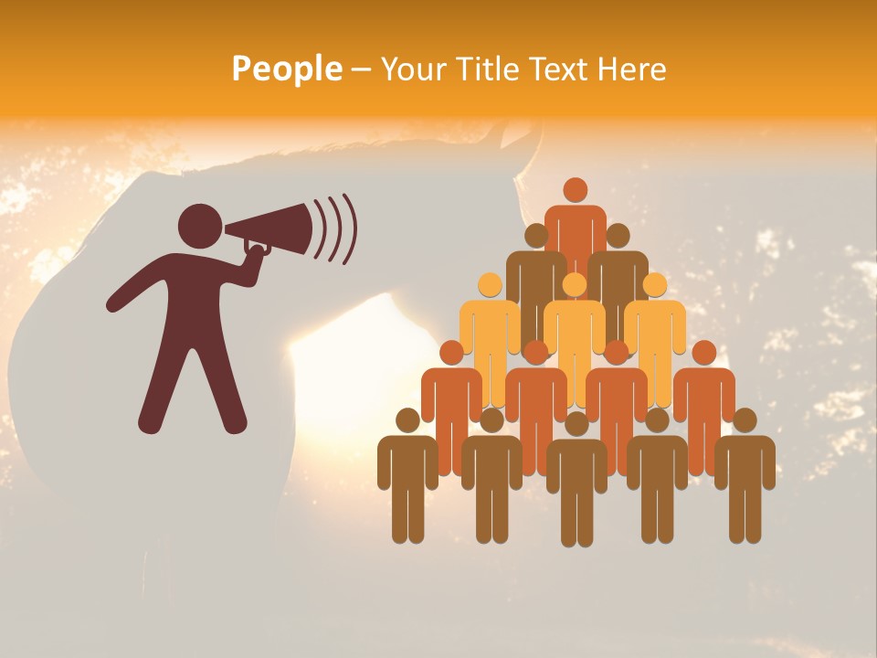 Bright Nose Ray PowerPoint Template