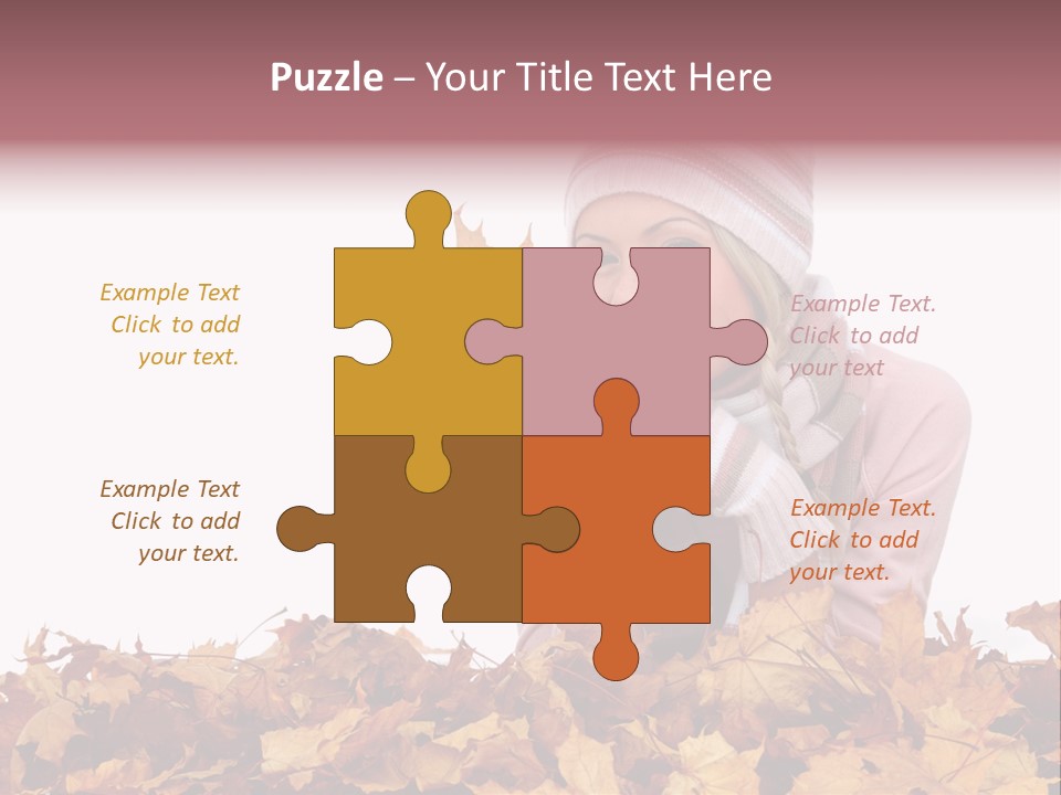 Natural Beautiful Happy PowerPoint Template