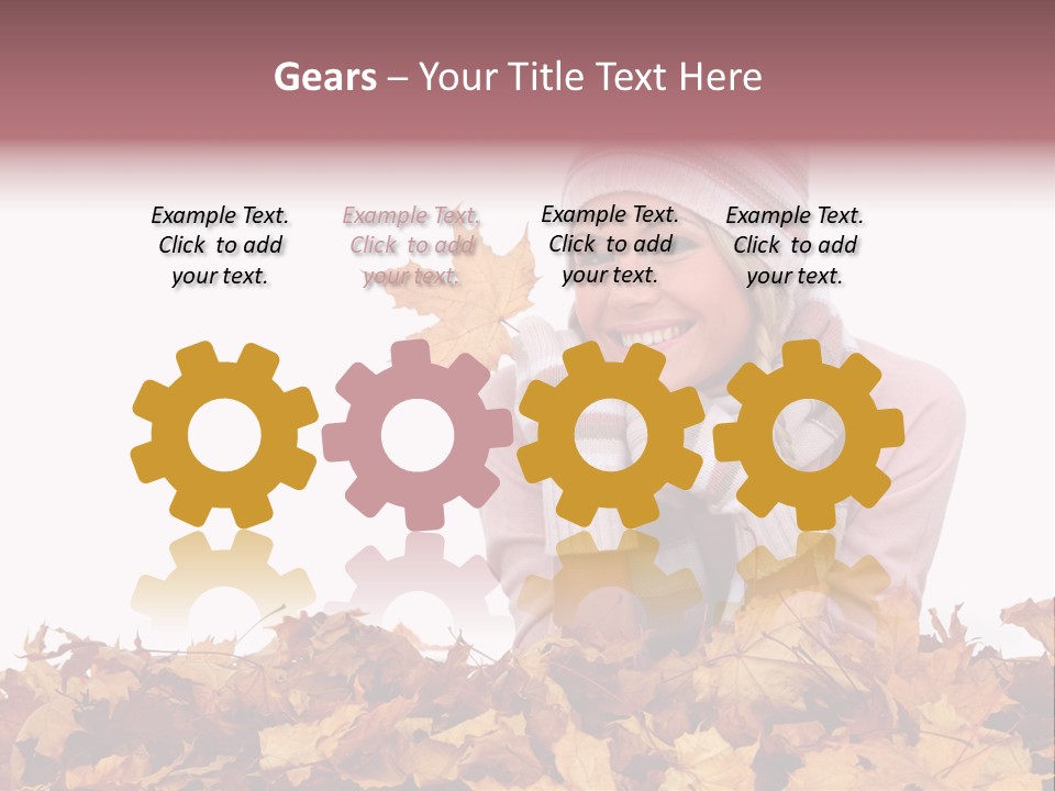 Natural Beautiful Happy PowerPoint Template