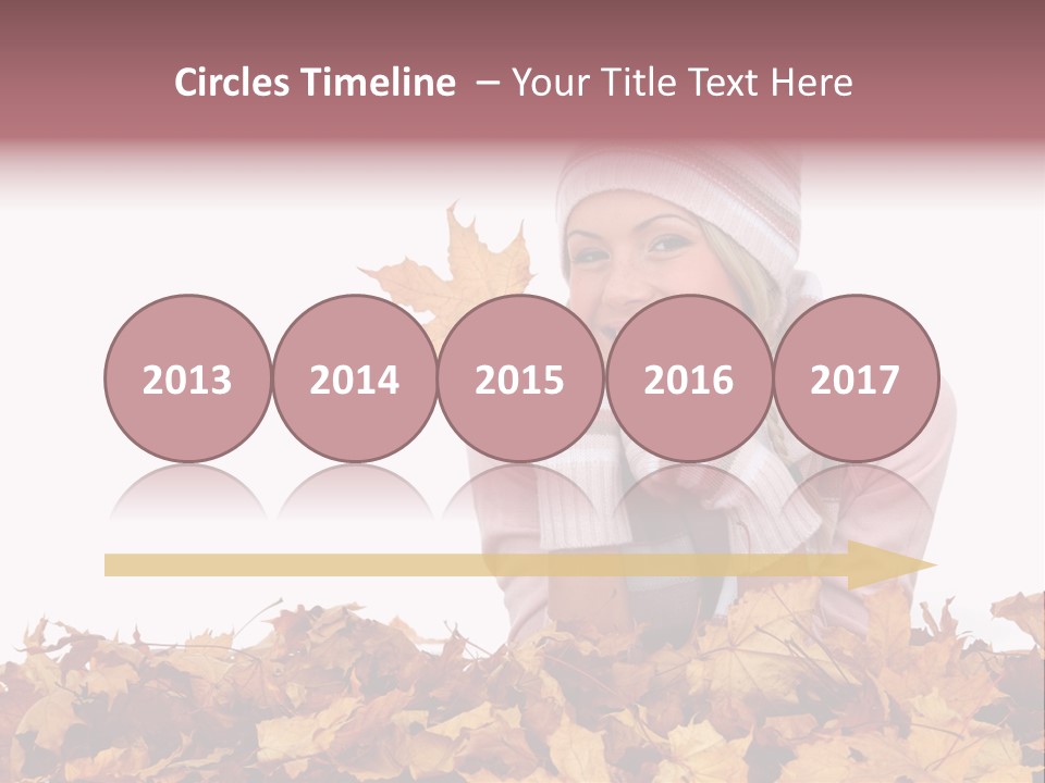 Natural Beautiful Happy PowerPoint Template