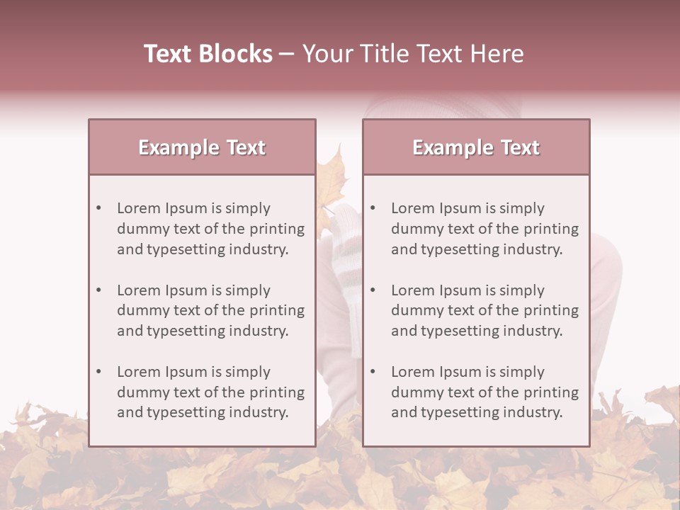 Natural Beautiful Happy PowerPoint Template