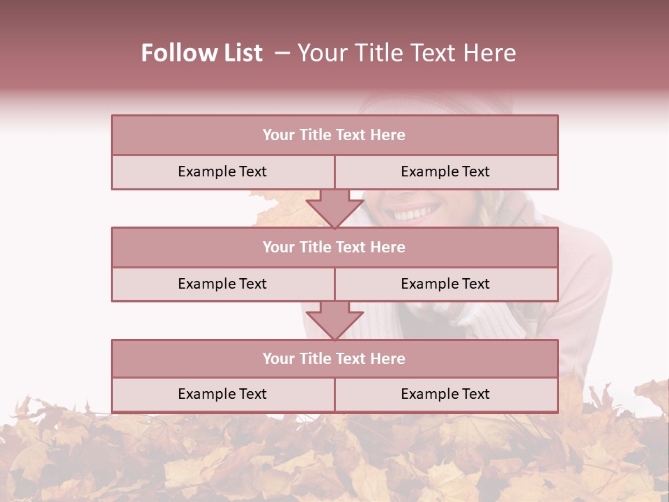 Natural Beautiful Happy PowerPoint Template