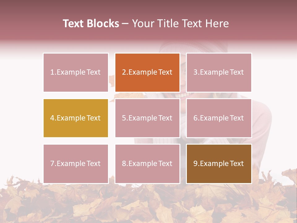 Natural Beautiful Happy PowerPoint Template