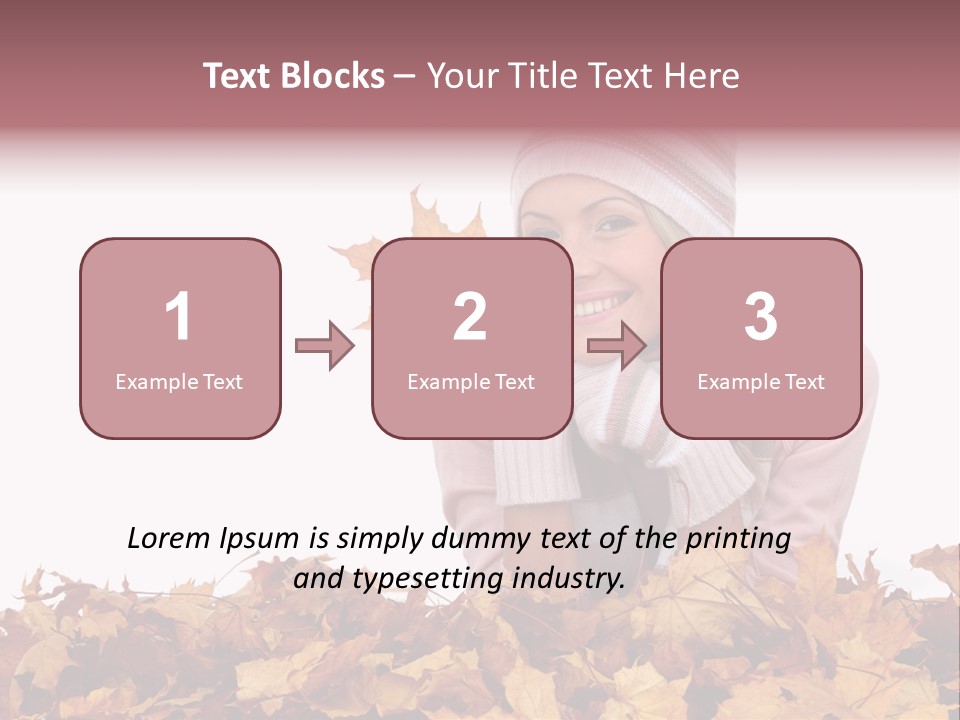 Natural Beautiful Happy PowerPoint Template