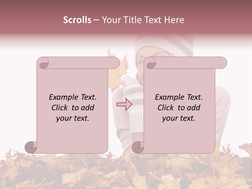 Natural Beautiful Happy PowerPoint Template