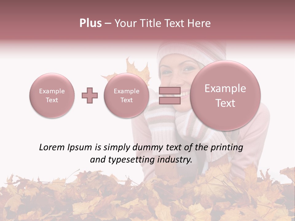 Natural Beautiful Happy PowerPoint Template