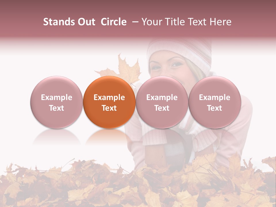 Natural Beautiful Happy PowerPoint Template