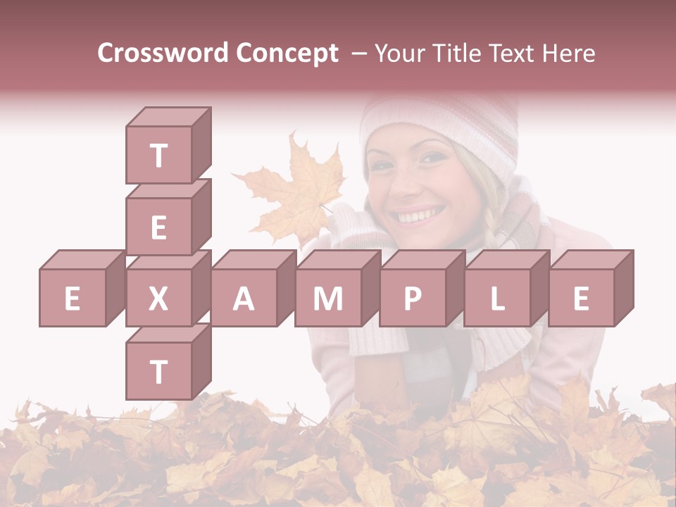 Natural Beautiful Happy PowerPoint Template