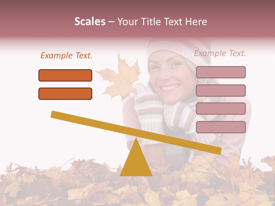 Natural Beautiful Happy PowerPoint Template