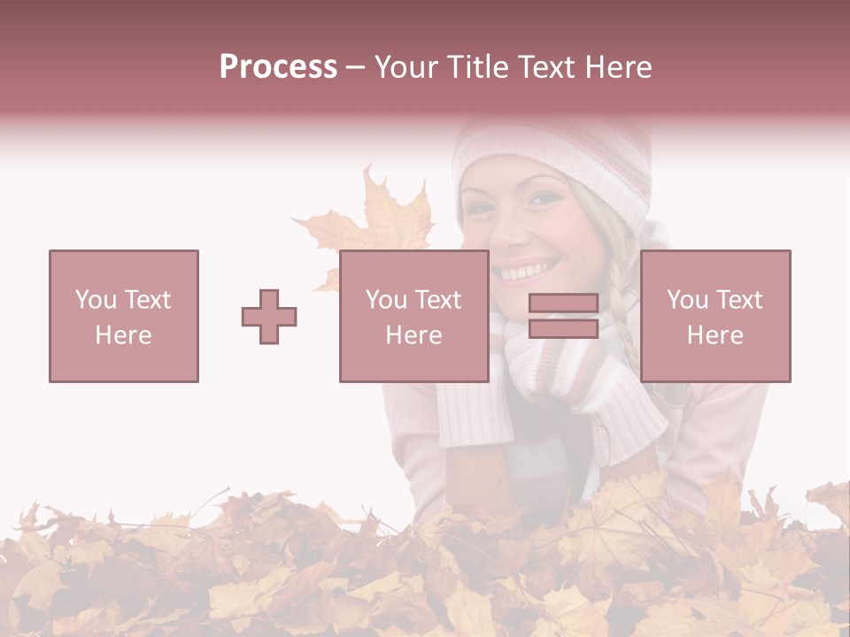 Natural Beautiful Happy PowerPoint Template