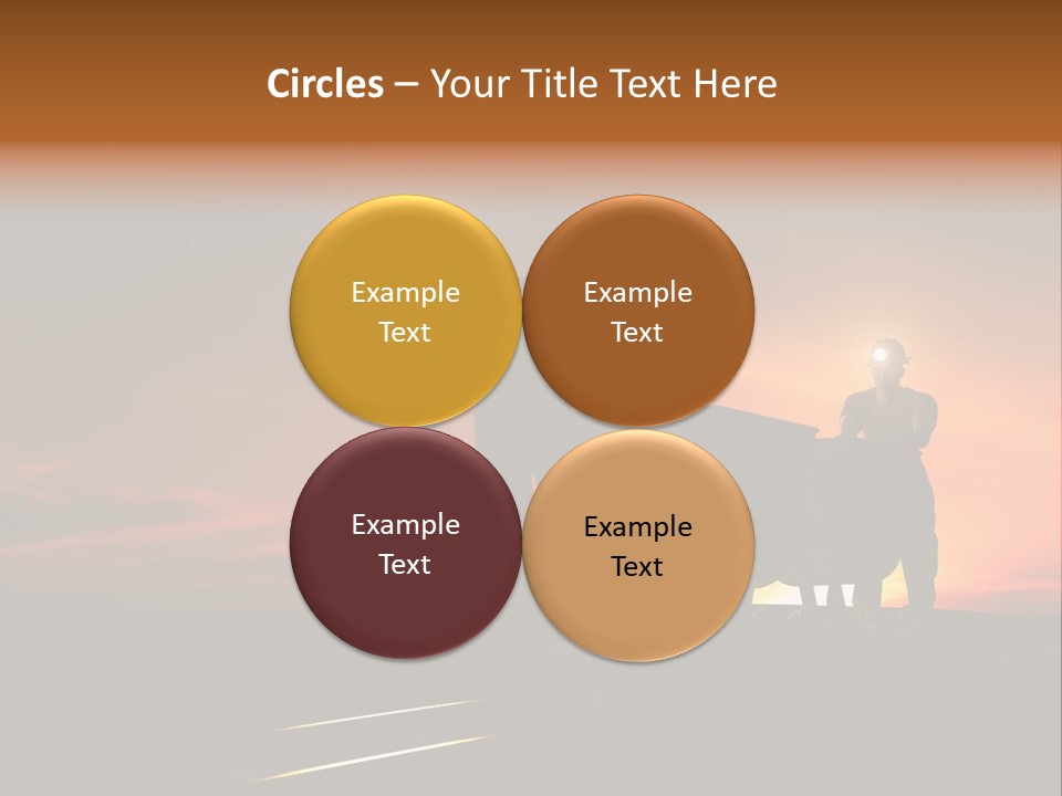 Career Man Worker PowerPoint Template