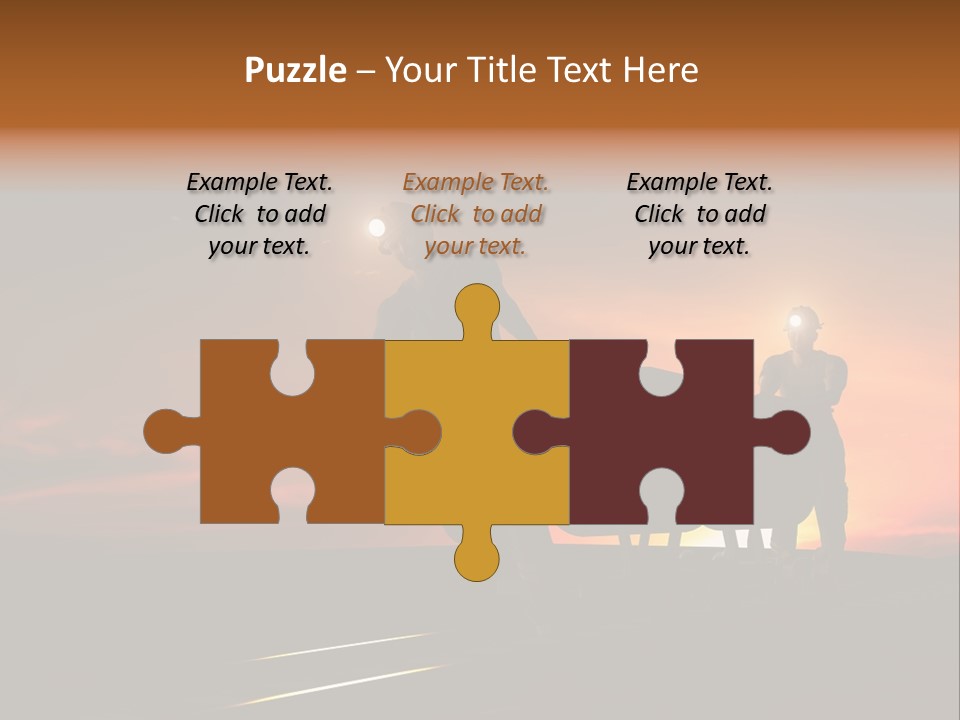 Career Man Worker PowerPoint Template