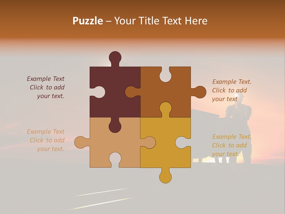 Career Man Worker PowerPoint Template