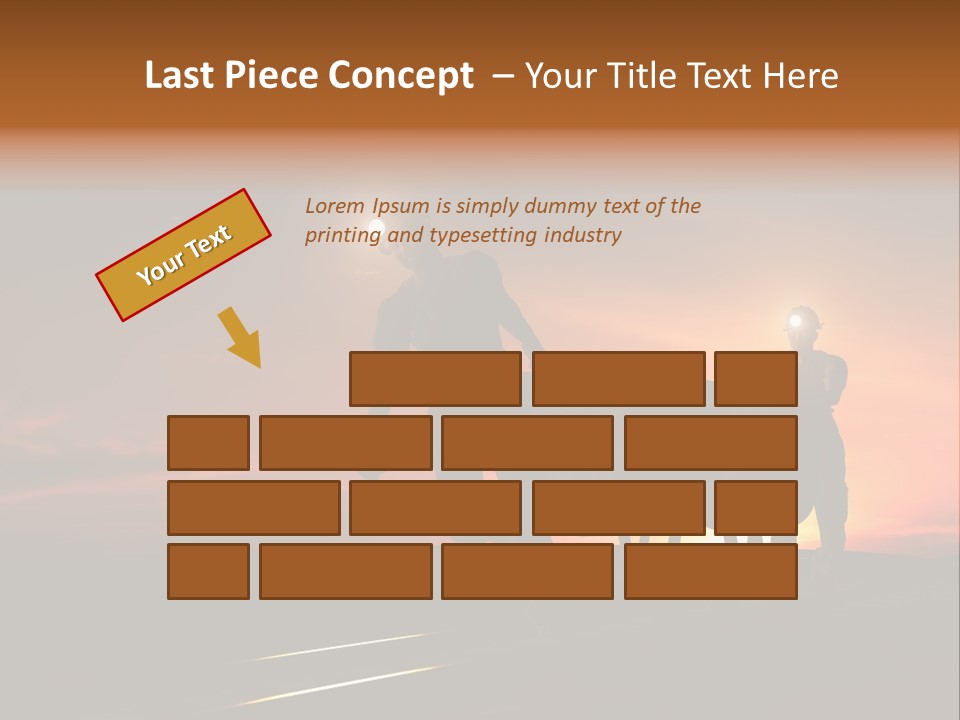 Career Man Worker PowerPoint Template