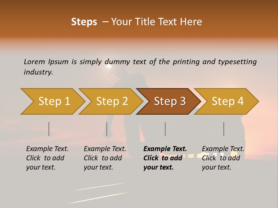 Career Man Worker PowerPoint Template